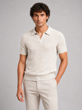 Knit Polo Light Beige